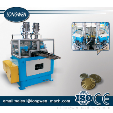 Chinese dop einddeksel making machine hoge snelheid voering